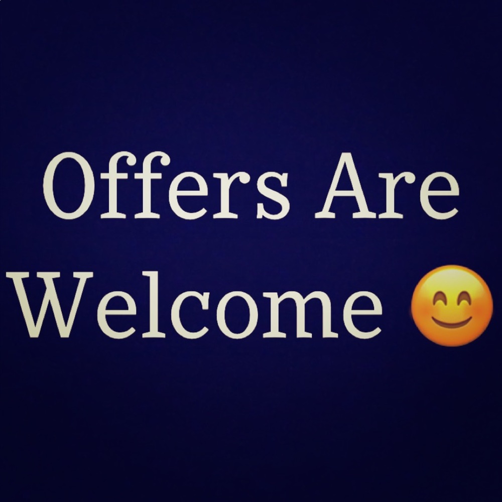 Offers are welcome
